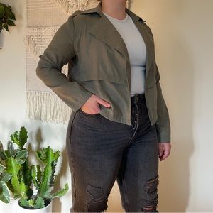 Olive Green Blazer